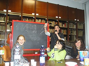 Luca takes the floor