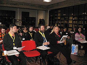 Manfredi-Tanari school visit-official welcome