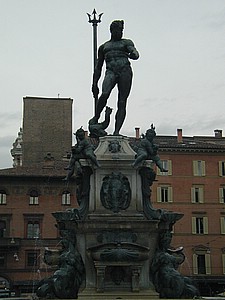 Pizza Maggiore - The statue of Neptune