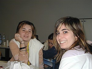 just a chat - Sylvia and Mila