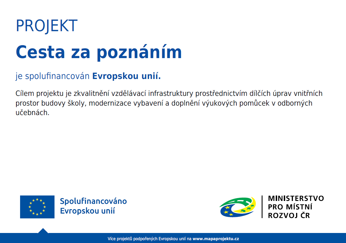 IROP Cesta za poznnm